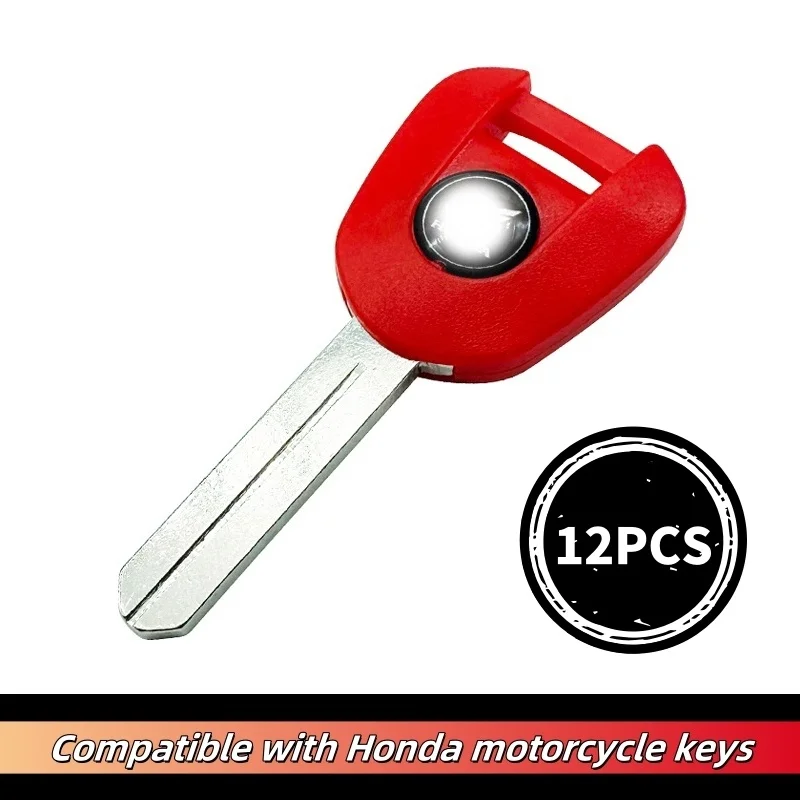 

12PCS for Honda CBR650 CB650F CB500X CBR1100 MN4 VFR800 CBR1000 NC700 NC750X motorcycle key embryo