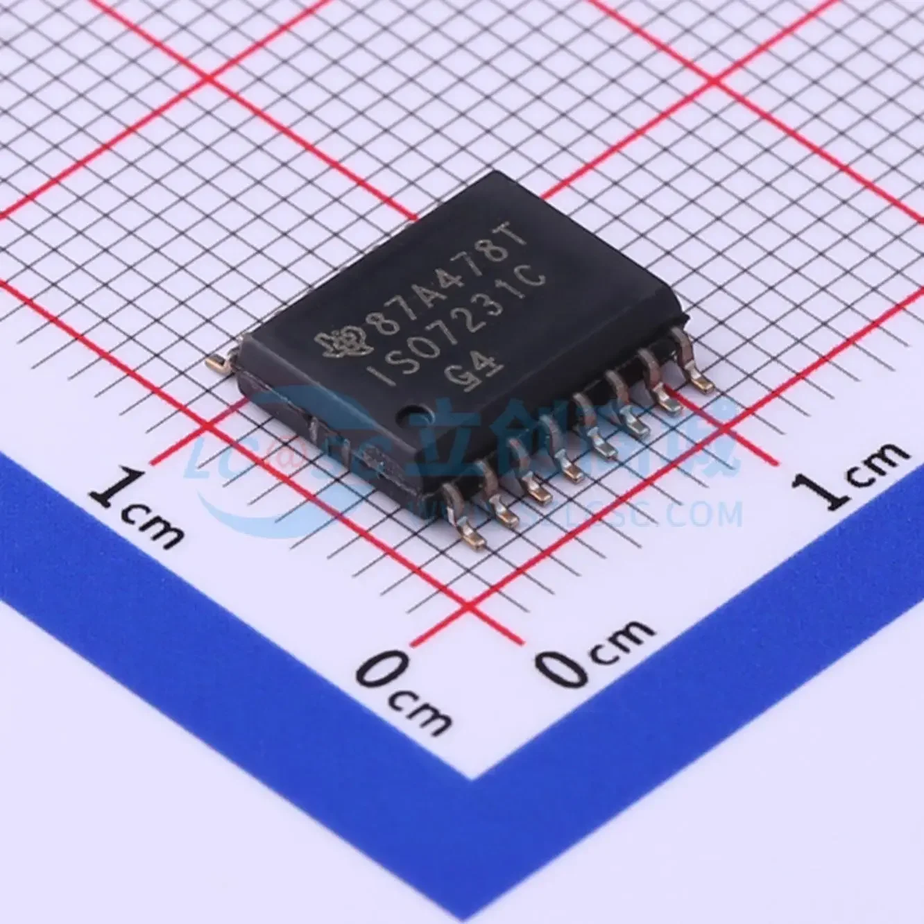 5 ชิ้น ISO7231CDWR นำเข้า ตัวแยกสัญญาณดิจิตอลแบบติดตั้งบนแผงวงจร SOP16 ของแท้