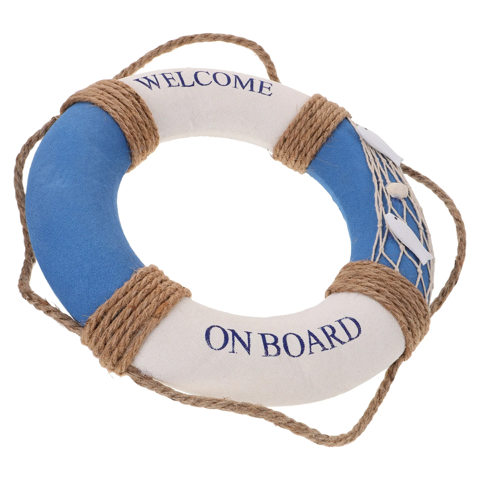 Nautical Foam Life Ring Buoy Ornament Decor Wall Hanging Decoration Home Coastal Door