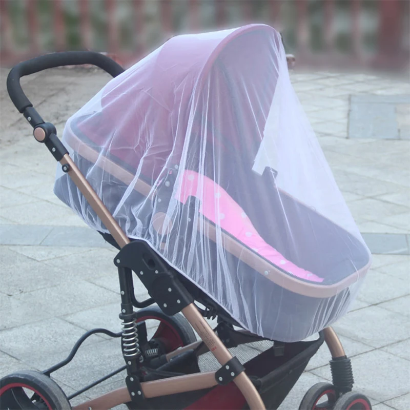 

1PC DIY Accessories Mosquito Net For Baby Stroller Summer Pram Insect Shield Net Infants Pushchair Cart Safe Protection Mesh