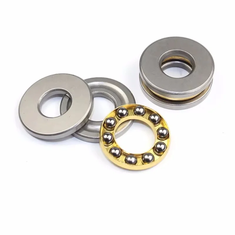 50pcs  F7-17M  Axial Ball Thrust Bearings 7x17x6 mm  miniature Plane thrust ball bearing 7*17*6