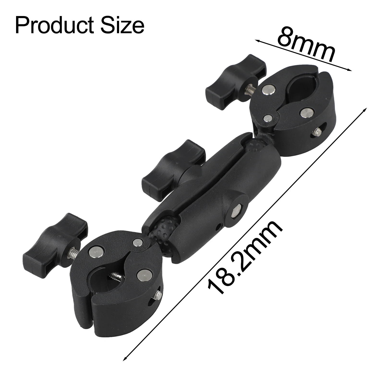 Camera Accessories Camera Clamp Quick Adjustments Black Quick Adjustment Camera Mount Dual Positioning Easy Installation