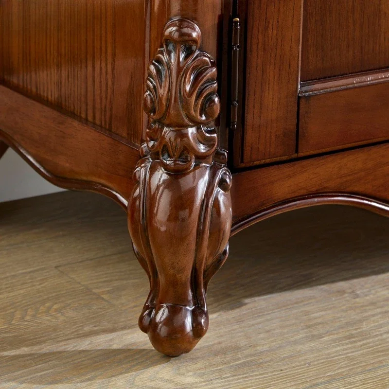 Picture 6: Shoe changing stool American solid wood shoe stool, sofa stool