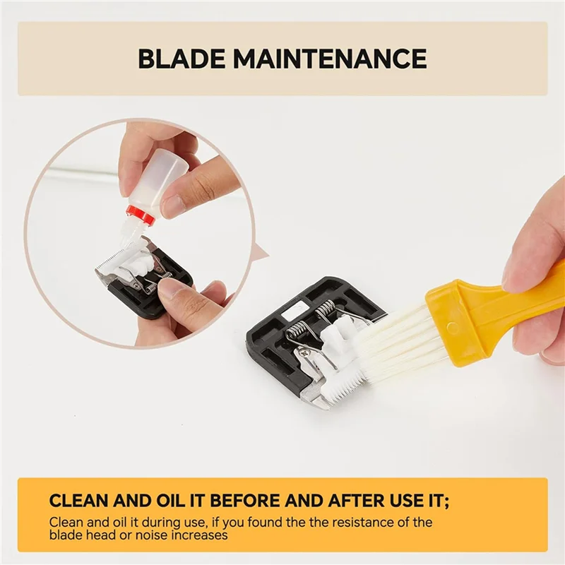 B84B-Rug Tufting Trimmer Replacement Blades, Fits For All 200W Carpet Trimmer Tufting(10PCS)