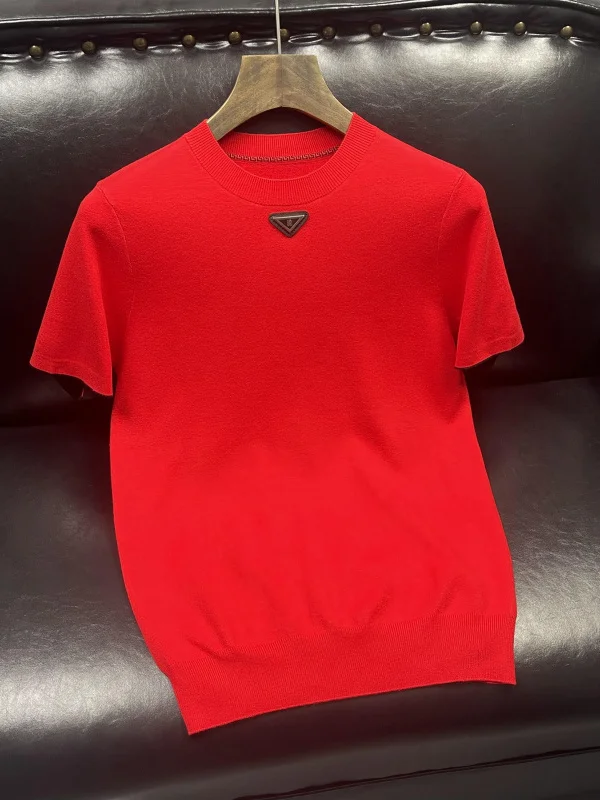 

Красный шерстяной свитер мужской, осенне-зимний, новый, универсальный, модный, с круглым вырезом, без рукавов, без этикетки