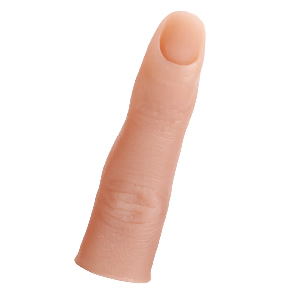 Bendable Fake Finger for Nail Art Practice – Realistic Training Tool for Beginners and Halloween