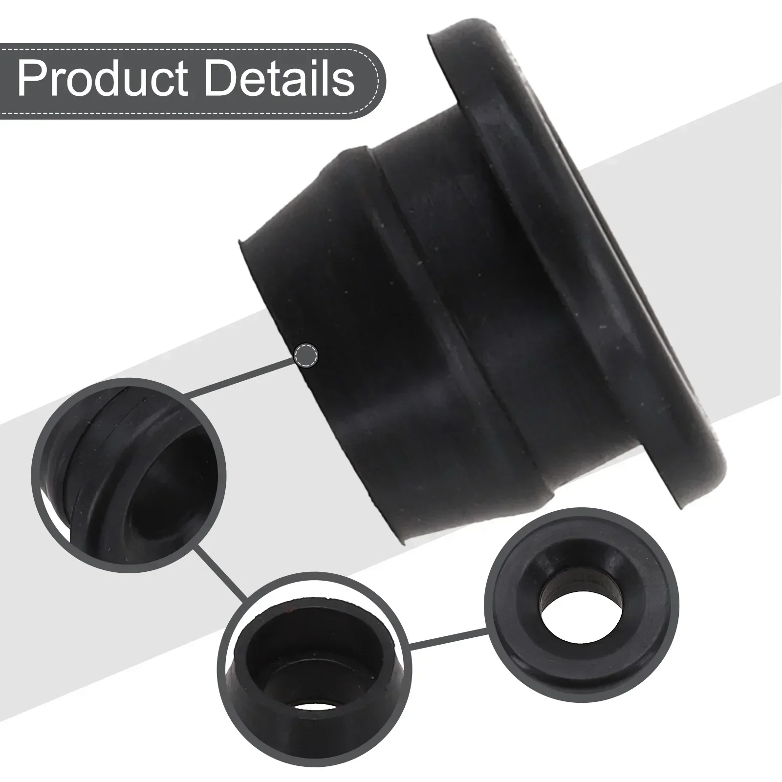 Auto Parts PCV Valve Grommet 11812-41B00 ABS Replacement Replacement Installation Practical Good Effect Easily Install