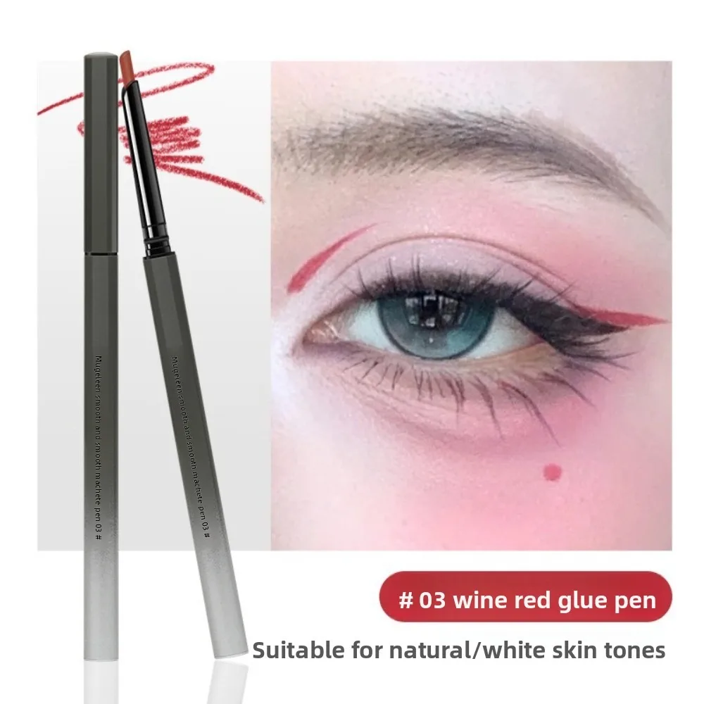 Neuer Anti-Schmutz-Schräg-Eyeliner-Gelstift, glatter, flacher Kopf, langlebiger Eyeliner, wasserdichter Eyeliner, kosmetische Verwendung