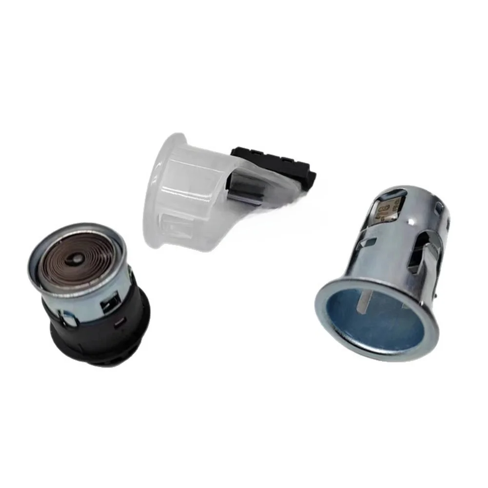ABS Chrome Button Assembly 5QD919341 with White LED Ring for For Passat For Golf 7 For Tiguan L Octavia 3 Superb