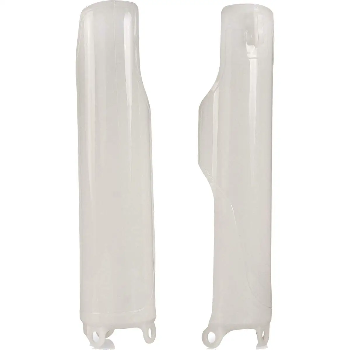 

White Motorcycle Lower Fork Cover Set For Adult Bike