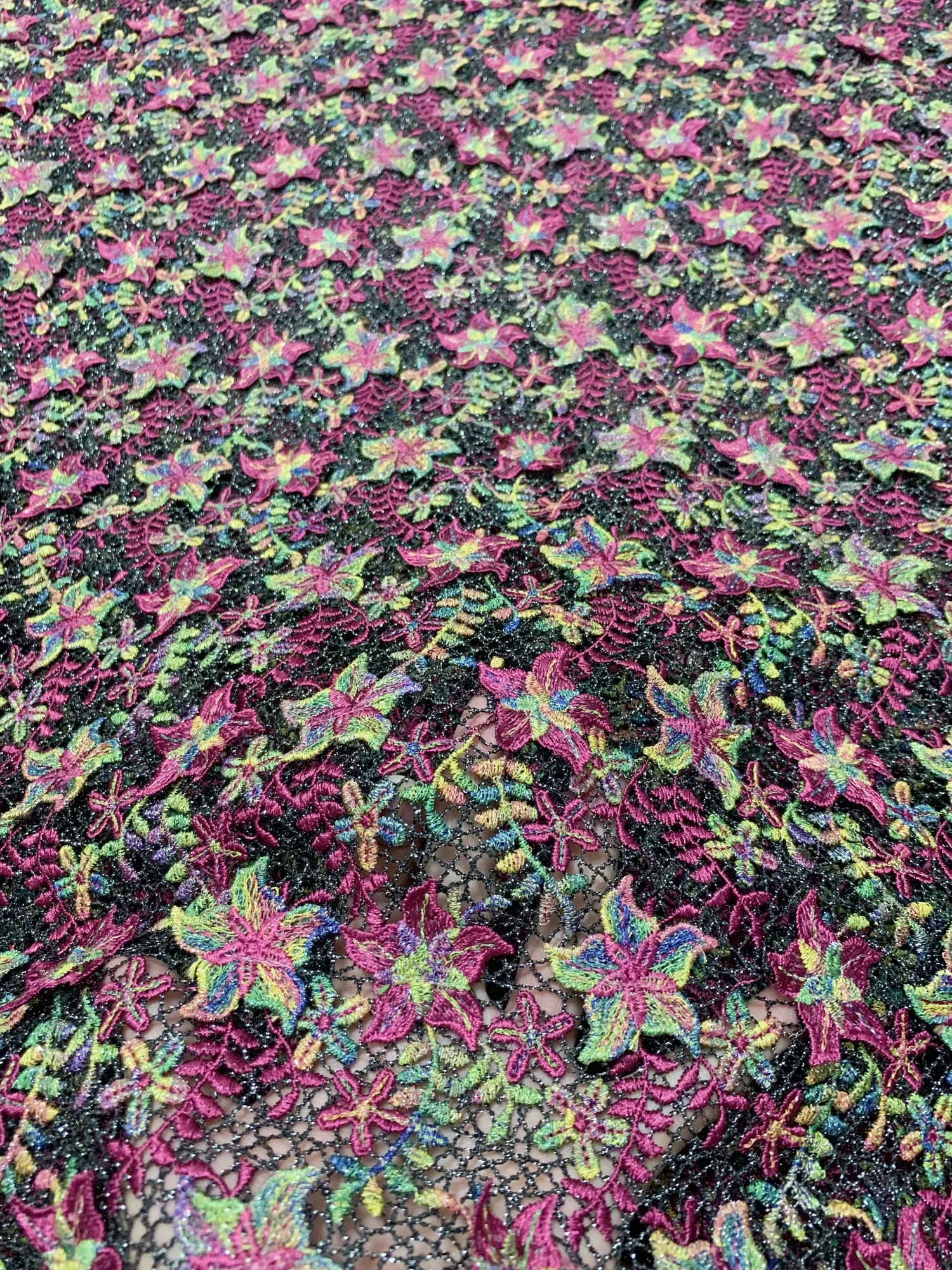 التطريز الأفريقي ثلاثية الأبعاد زهرة الحبل الدانتيل 2025 النيجيري جبر أقمشة الدانتيل مع زين لخياطة حفل زفاف أنيقة #4