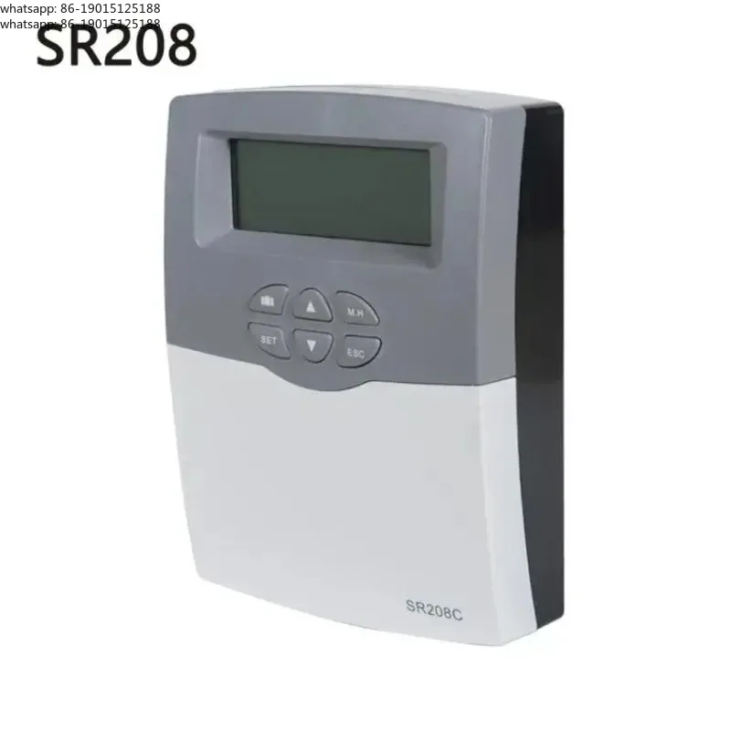 SR208C English Split Pressure Solar Water Heater Controller Temperature Difference Circulation Control 200W Water Pump WIFI