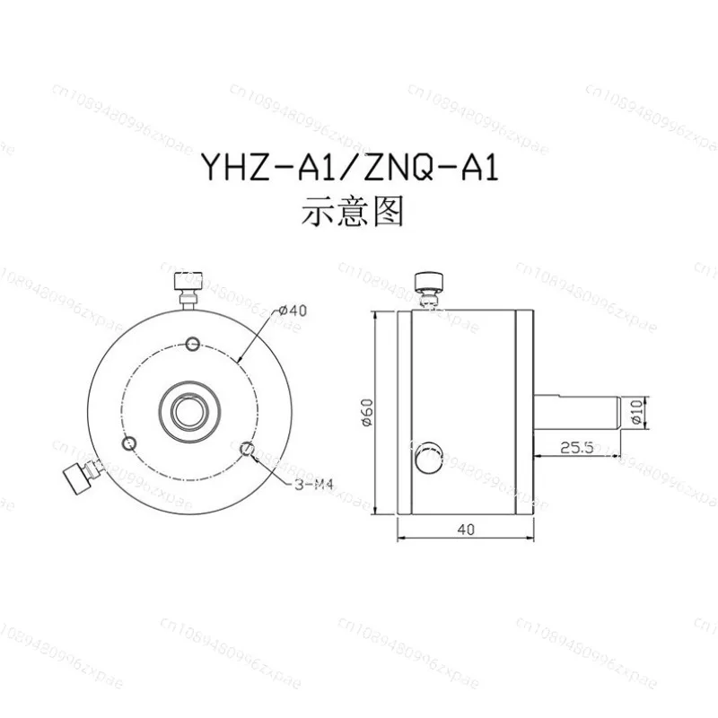 Magnetic Damper, Permanent Magnet Brake, Torque Controller, Magnetic Brake, Replacement (ZNQ-A1)
