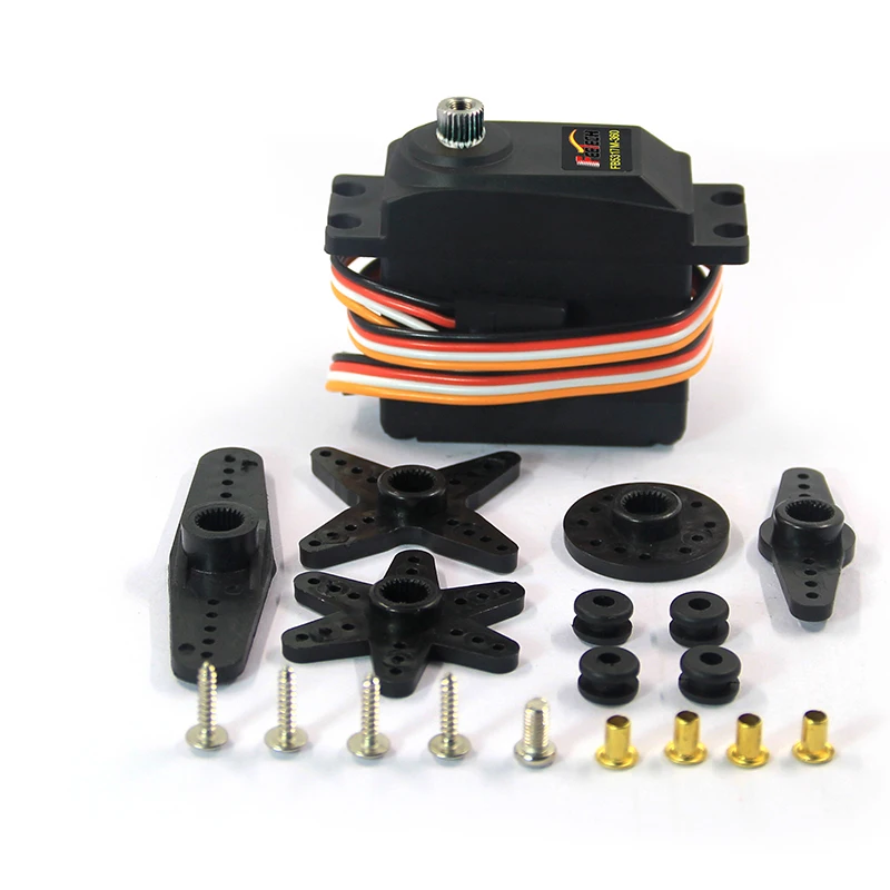 FB5317M Servo digitale 7,4 V 17 kg. cm 360 °   Ingranaggio metallico a rotazione continua con feedback di posizione per robot aereo per auto RC fai da te