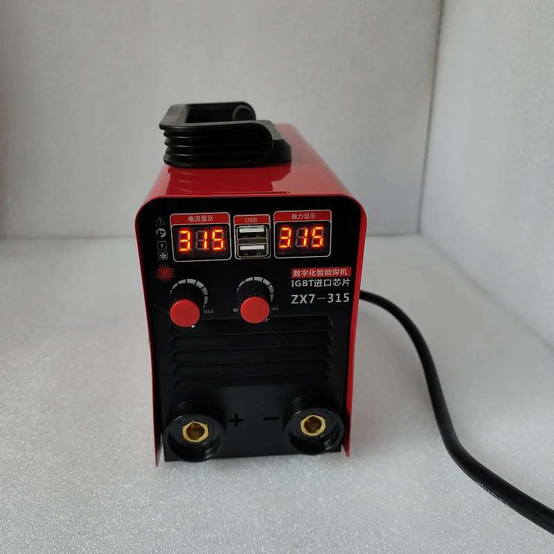 Portable 220V Arc Inverter Electric Welding Machine Industrial-Grade Household Small All-Copper IGBT Welder ZX7-315 20A-315A