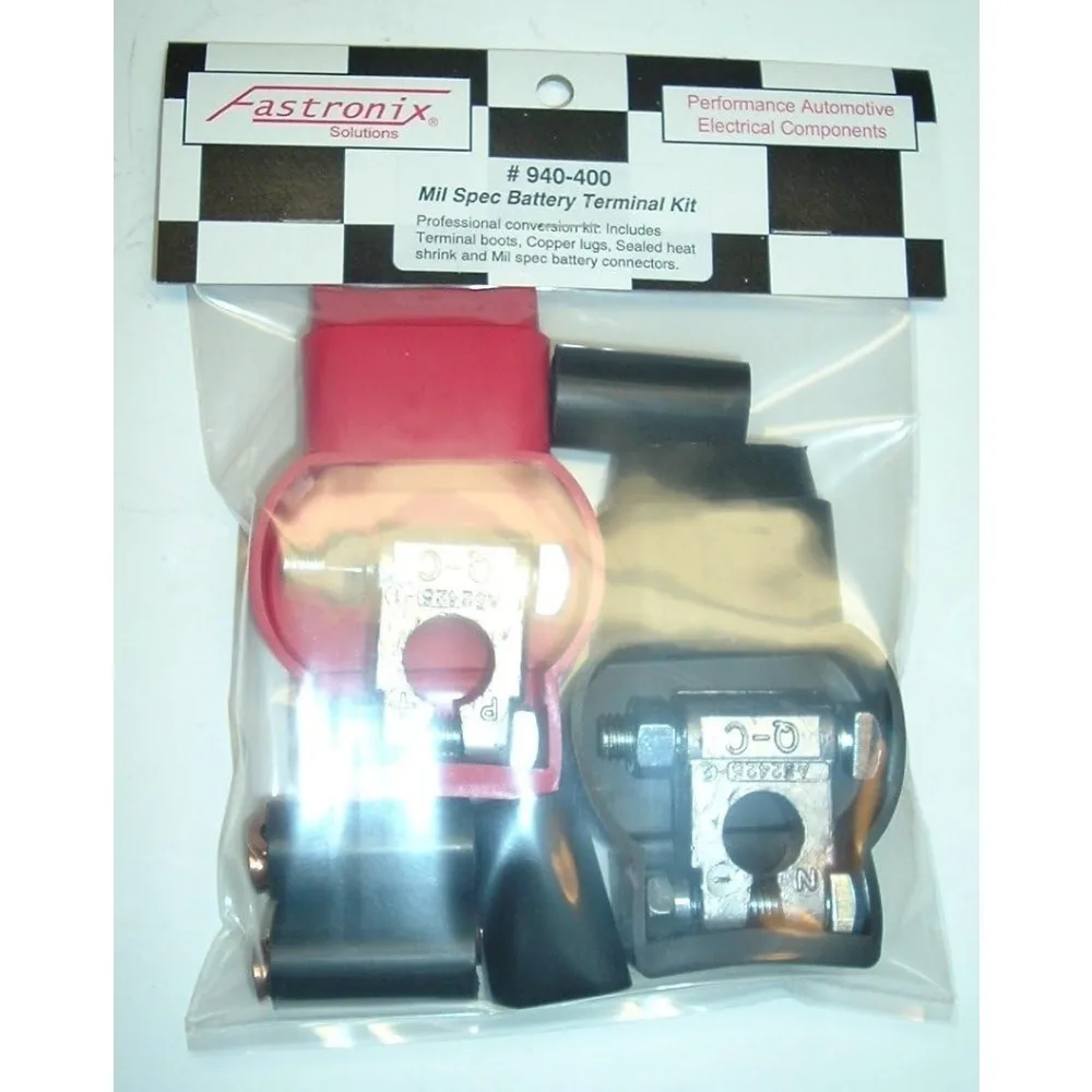 مجموعة أطراف البطارية ذات المواصفات العسكرية مع أغطية وعروات للاتصالات الآمنة #4