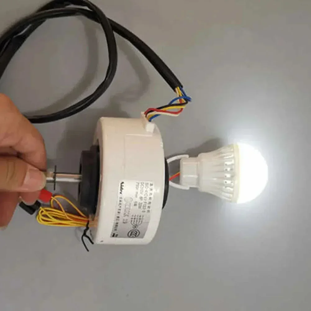 1pcs 3-Phase Electric Wind Turbine Generator DIY Brushless Power Motor AC/DC9V-72V Electrical Equipment White