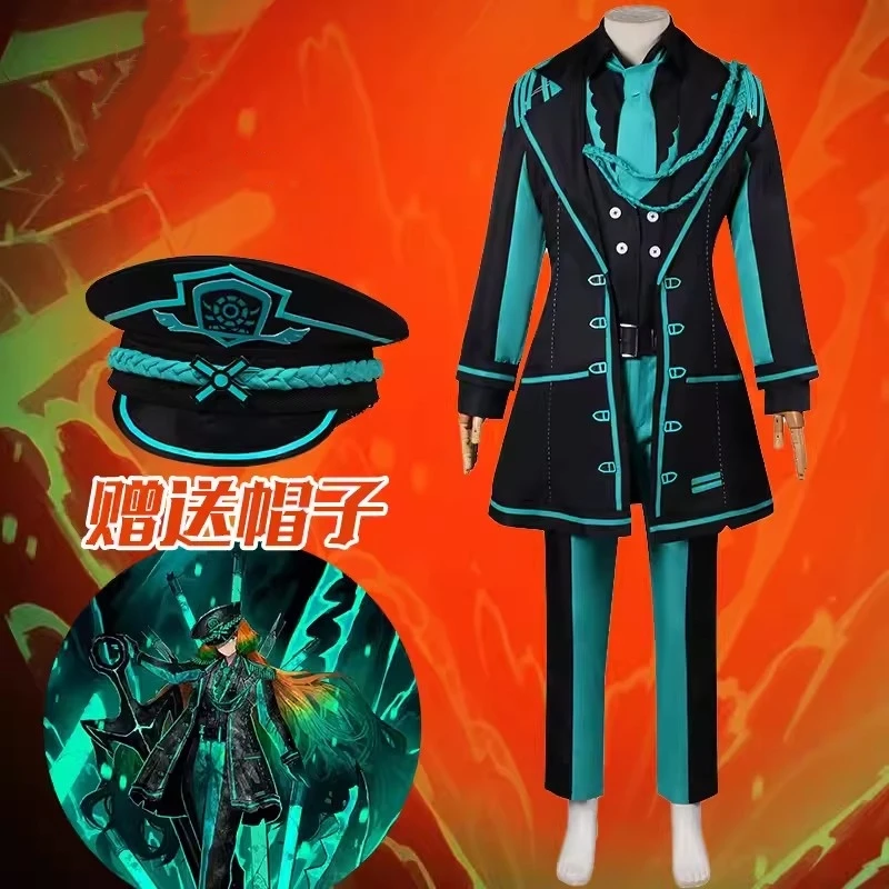 Limbus Company Ishmael Cosplay Costume For Halloween Christmas Party Men Hearse Ishmael Role Play Con Cloth