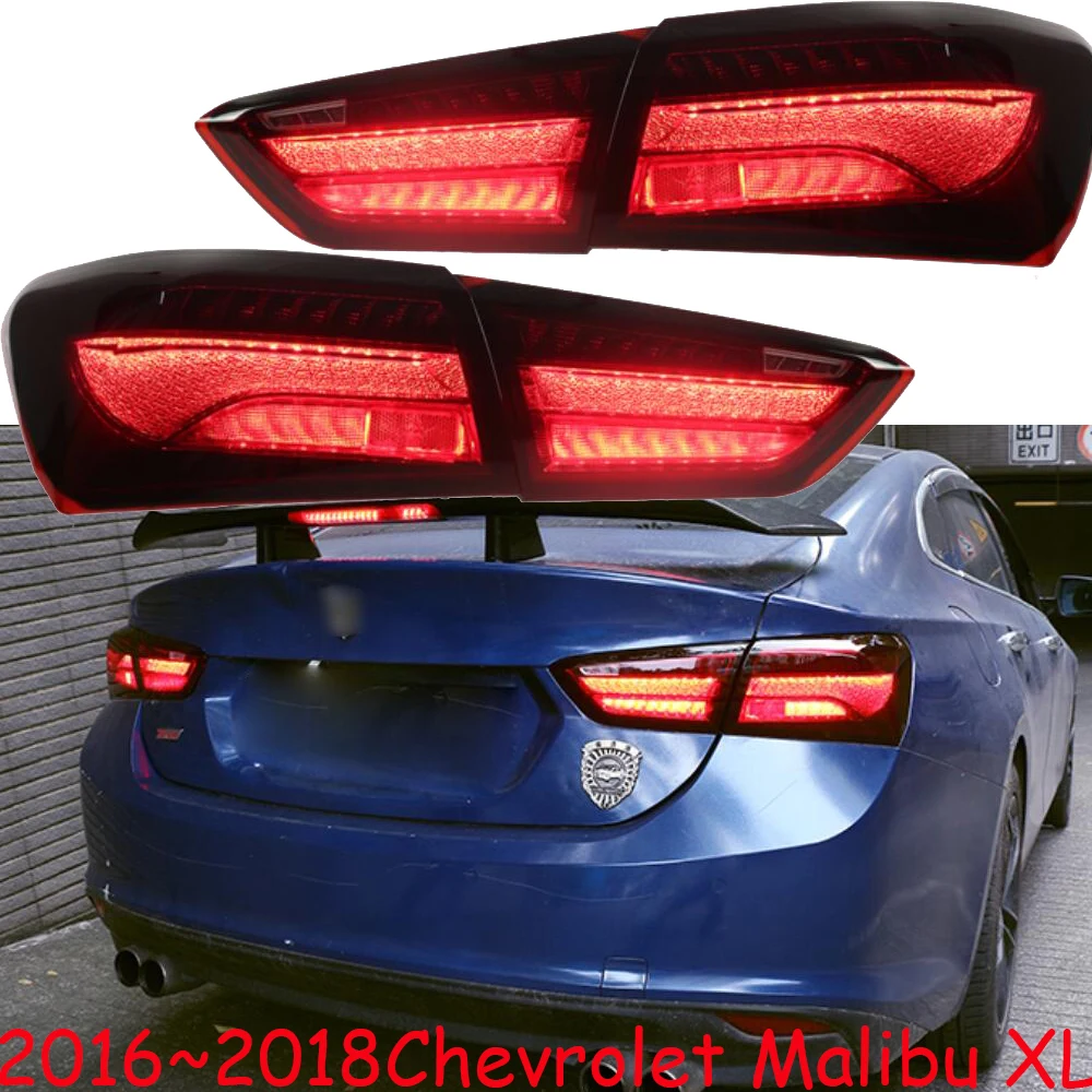 

1set 2016~2018year tail light for Malibu XL taillight car accessories LED DRL Taillamp for Malibu XL fog light