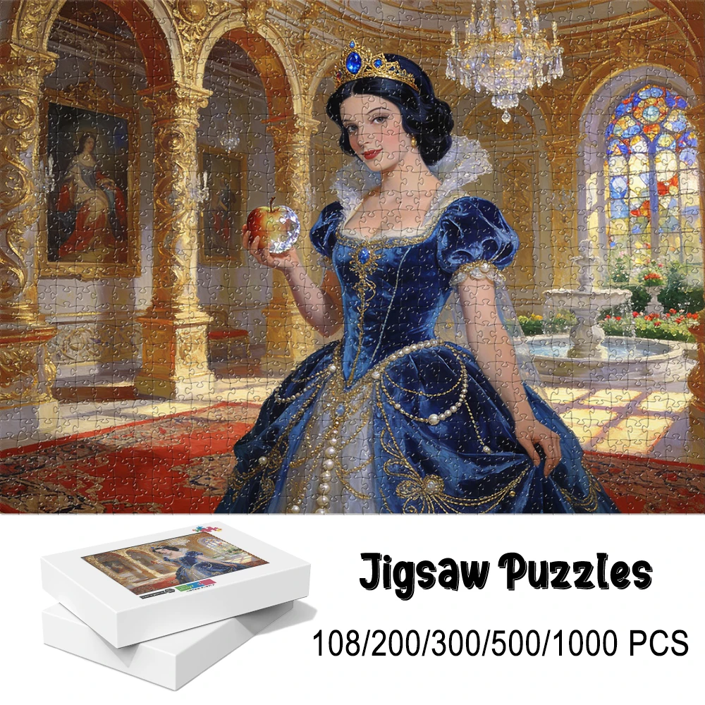 

Пазл-картина «Золотой дворец Снежной королевы» 108-1000 деталей - Хрустальное яблоко: Искусство для коллекционеров и домашнего декора