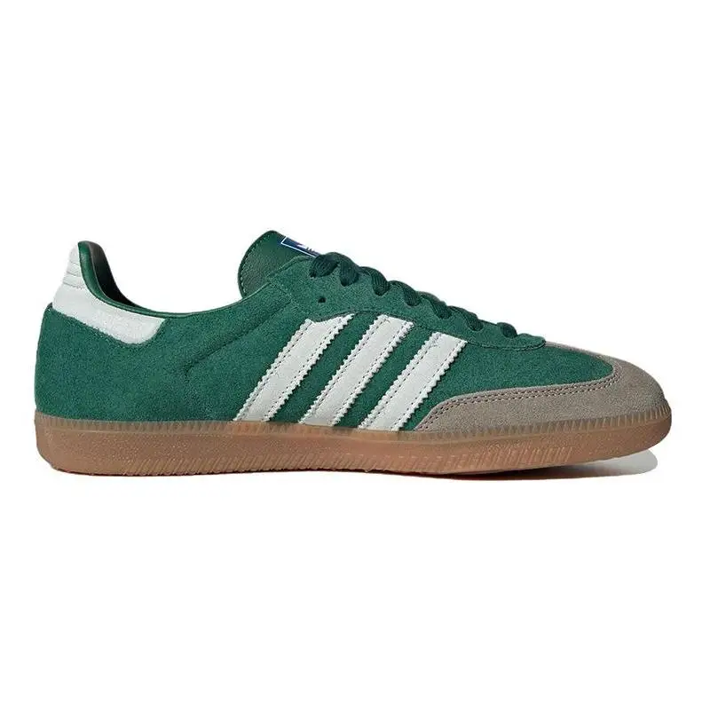 Adidas Samba OG Colégio Green Gum Grey Toe Tênis ID2054