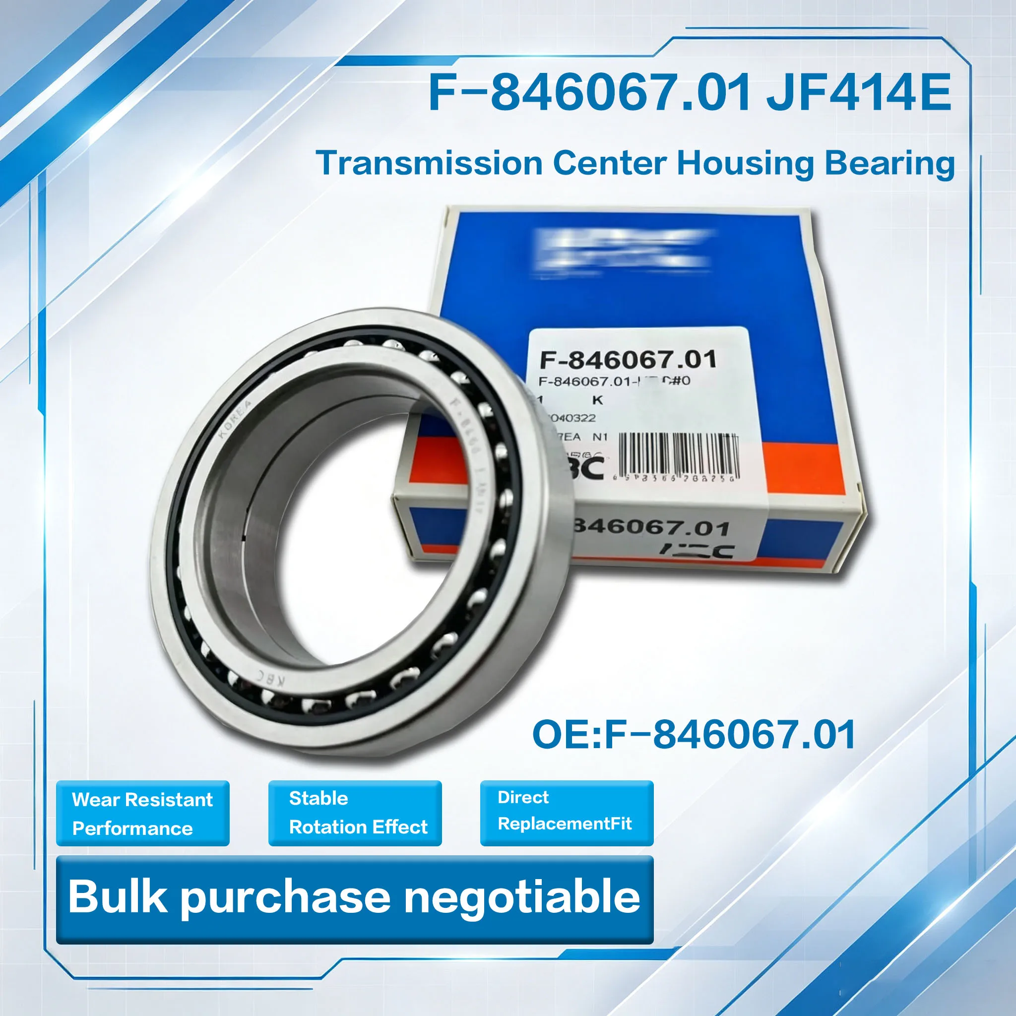 Nouveau Roulement de Boîtier Central de Transmission F‑846067.01 JF414E pour Nissan March Almera Versa – Achat en Gros Négociable