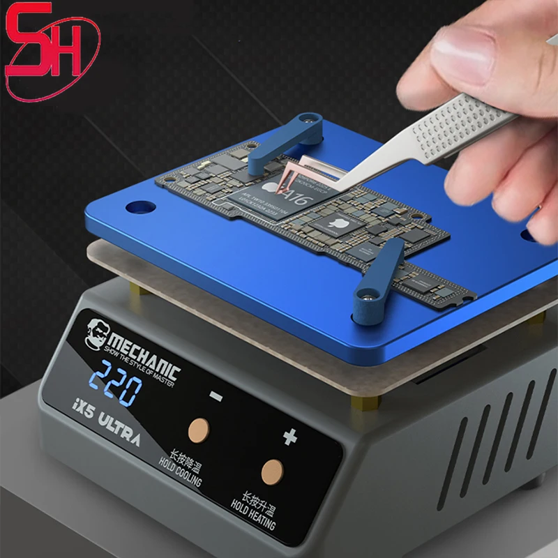 Mechanic ix5 Ultra Preheating Station Constant Temperature Motherboard Welding Table for iPhone X XS XSMAX 11 12 13 14 Pro Max