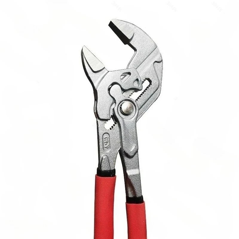 German Style Pliers Wrench Rapid Water Pump Pliers Multi-Function Adjustable Spanner for Plumbing and Auto Repair