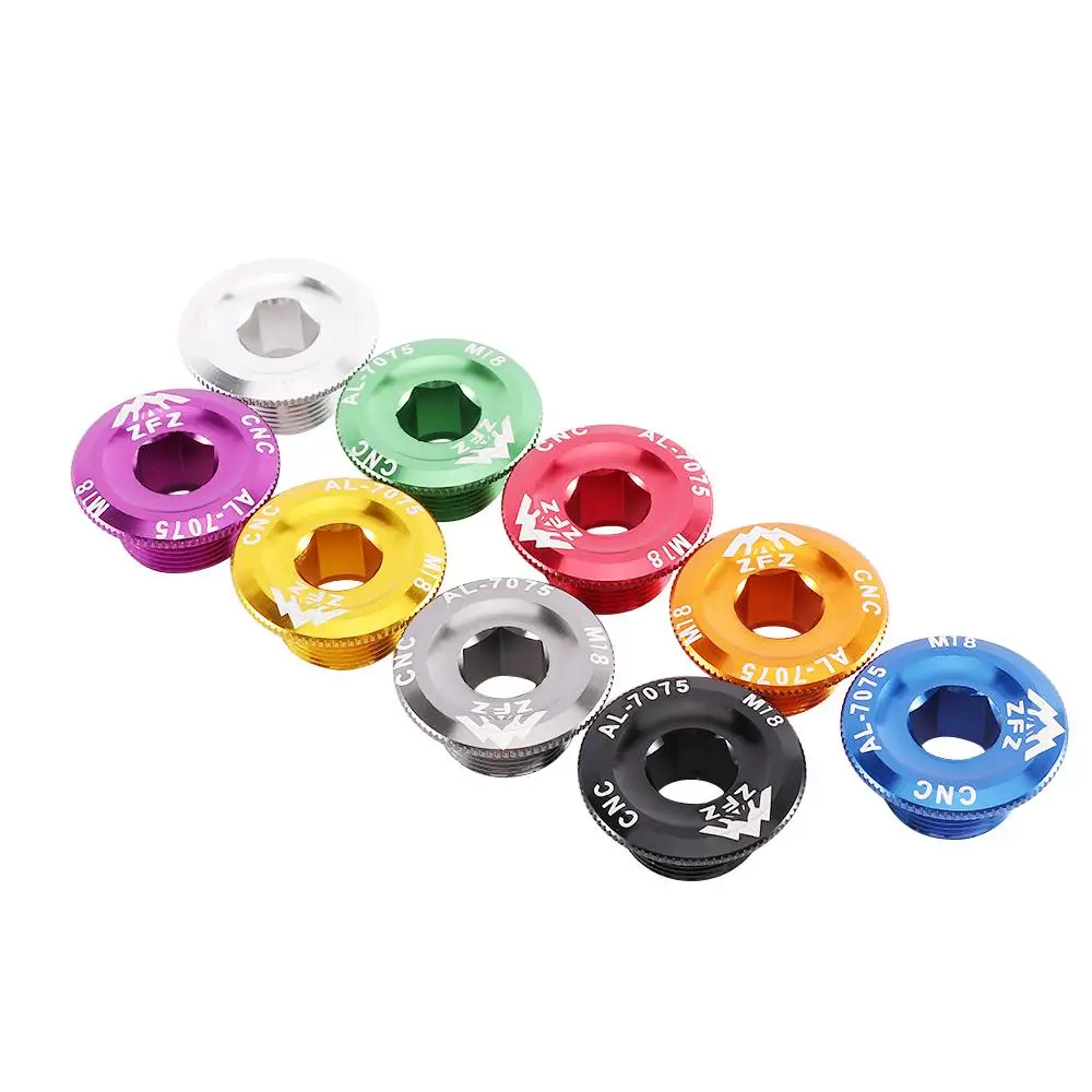 

BB bolts Aluminum Alloy Crankset Screws CNC Crank Cover Bike Bottom Bracket Bolt Crank Arm Fixing Bolt Crank Bolt Cover Cap