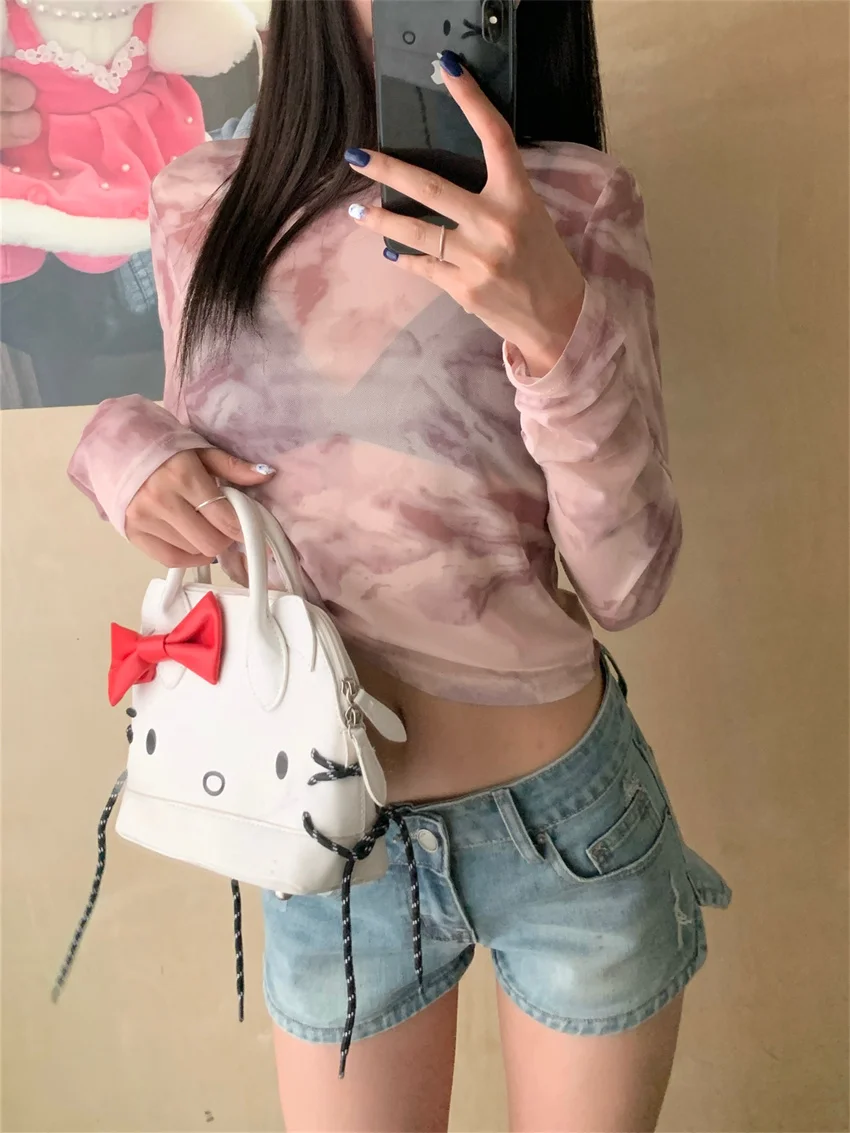 Playmt-بلوزات صيفية للنساء ، نحيفة ، كم كامل ، تمدد عالي ، تصميم زهور ، واقي شمسي ، مكتبي ، كاجوال ، جديد ، #3