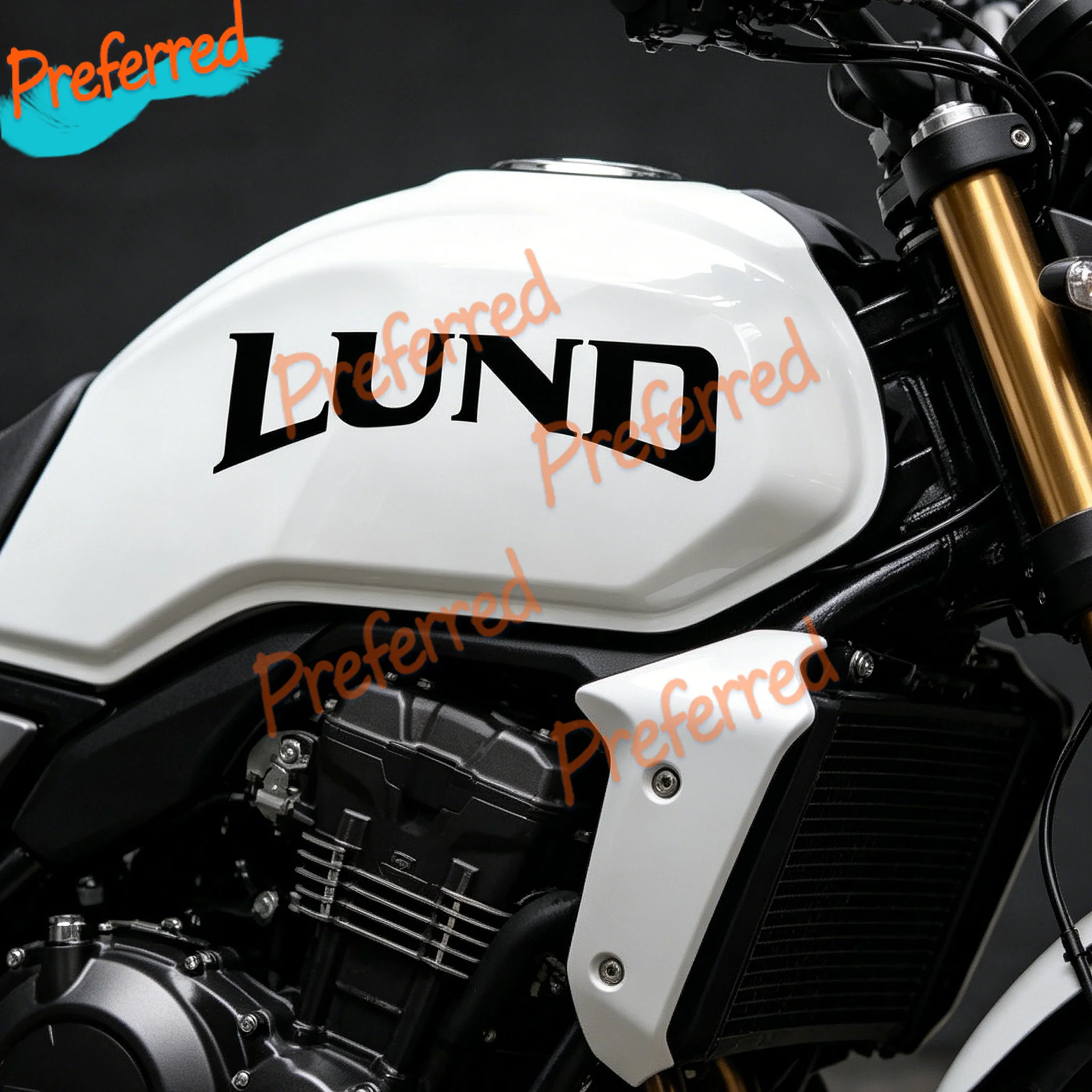 2 X PEGATINAS STICKERS VINILO Vinyl - Lund Fishing Boat - Aufkleber Moto Decal Customizable in Any Sticker Size -No Background