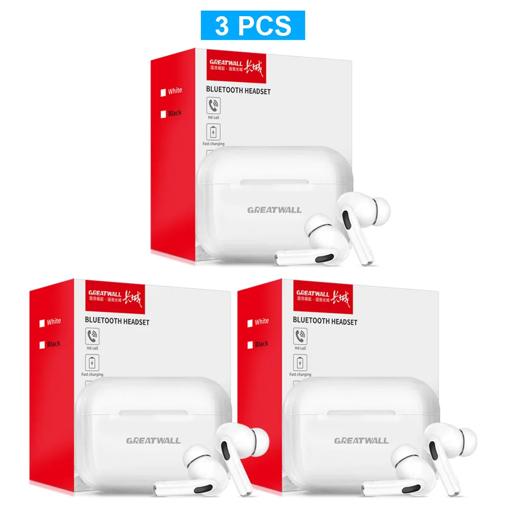 Original GREATWALL TWS Wireless Bluetooth V5.3 Earphones ANC Noise Reduction HiFi HD Call Earbuds Music Headsets Touch Control