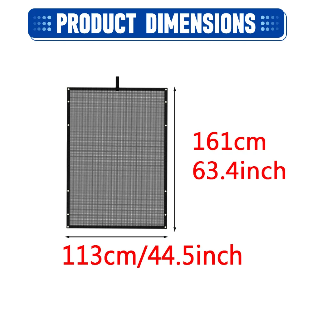 Car Roof Top Sunshade Cover Mesh Sunshade Cover For Jeep Wrangler TJ 1997 1998 1999 2000 2001 2002 2003 2004 2005 2006