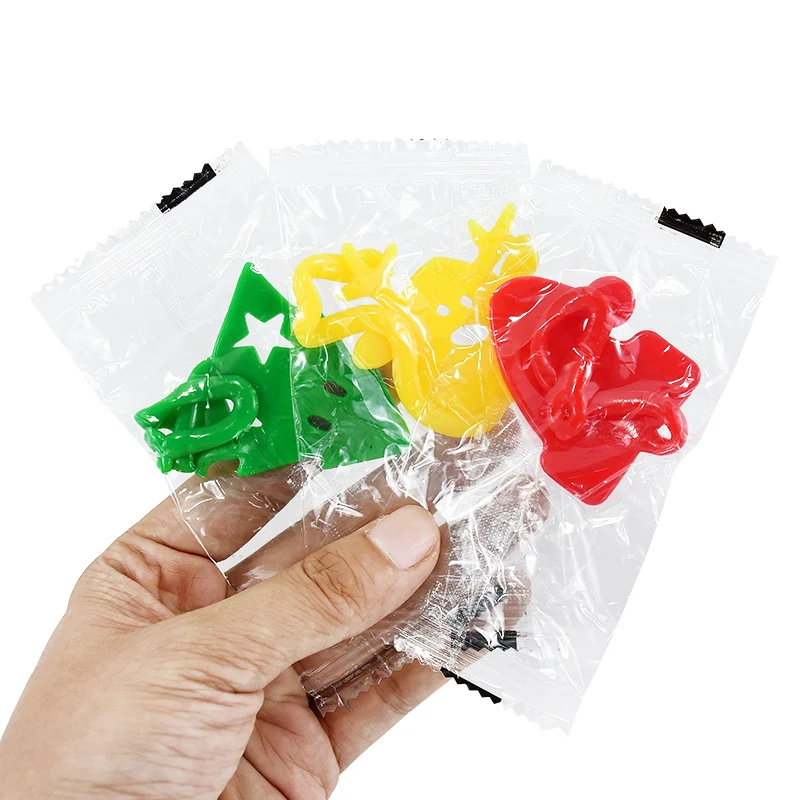 ألعاب صغيرة لزجة لشجرة الكريسماس للأطفال ، ألعاب الأيائل والغزلان ، حقيبة هدايا ، هدية ، حشو بيناتا ، مفضلة الحفلات ، المرح ، 5 ، 10 ، 20 way