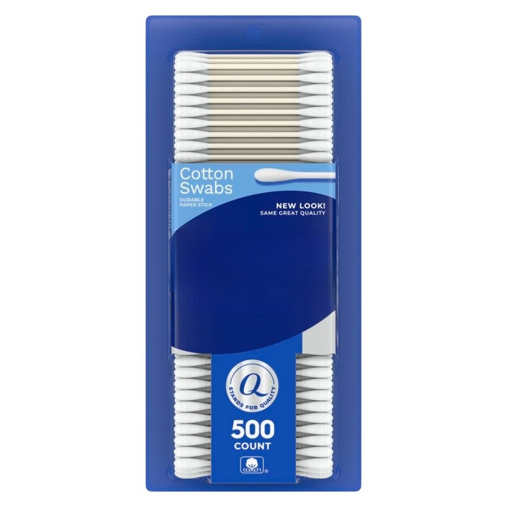 100 Percent Cotton Disposable Swabs for Beauty and Care