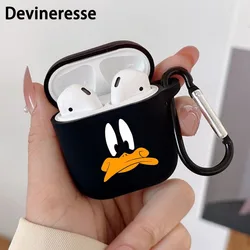Cute Cartoon Duck Protective Case for AirPods 1/2/3/Pro - Perfect Gift for Teens & Kids!
