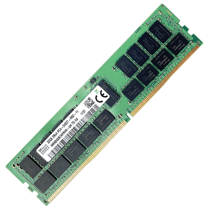 SK hynix DDR4 32GB 64GB 2400MHz RAM 2Rx4 PC4 - 2400T 1.2V Memória
