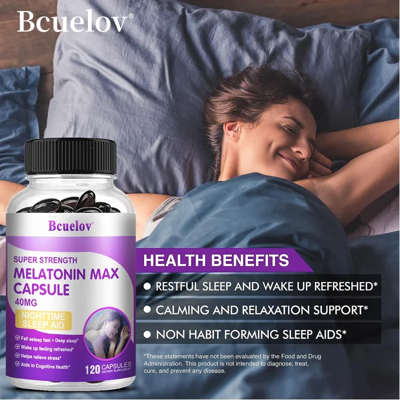 Sleep Supplement - Easily Dissolves To Improve Sleep Cycles, Promote Deeper Sleep, and Fall Asleep Faster