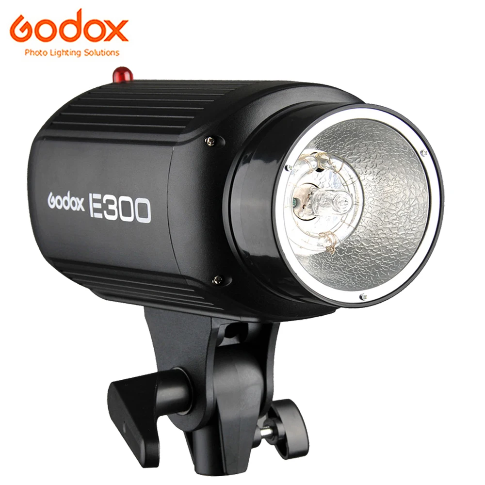 

Godox E300 300W GN58 Photo Studio Flash Light Strobe Lighting 300WS Lamp Head for Portrait / Fashion / Product Photography