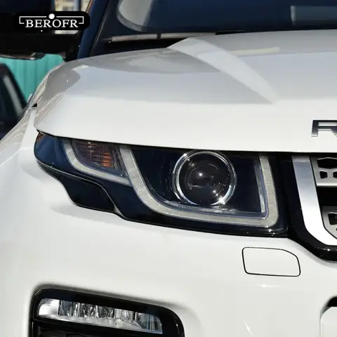레인지 로버 Evoque L551 L538 2012-On 자동차 헤드 라이트 색조 검정색 보호 필름 투명 TPU 스티커 액세서리