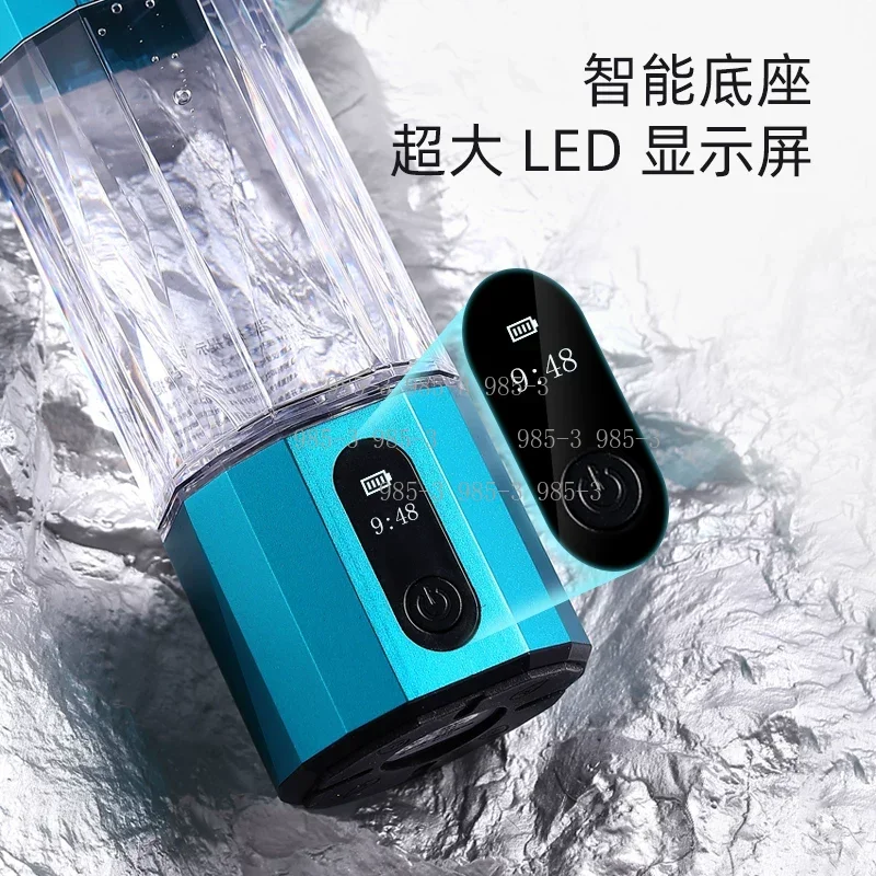 Electrolysis Hydrogen Water Mug, 10000PPB High Concentration Hydrogen Rich Water Bottle with Japan Filter