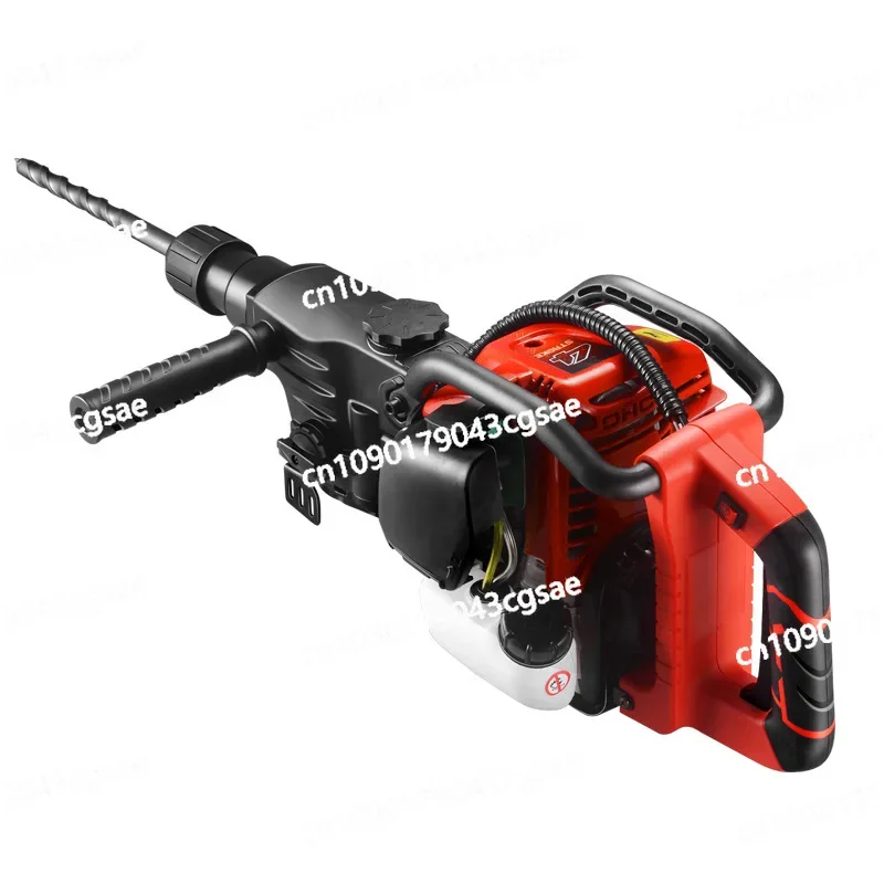 68 Four-stroke Two-stroke High-power Gasoline Pick Drilling Machine Portable Rock Honey Impact Drill Rock Crushing Pick