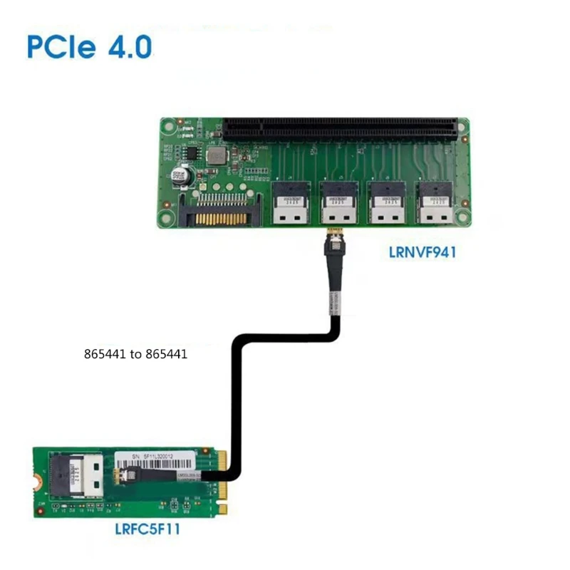 Improve PC Performances 2 to PCIe3.0 Converters for Enhances Speed 2 Extension Expand Your PC Capabilities QXNF