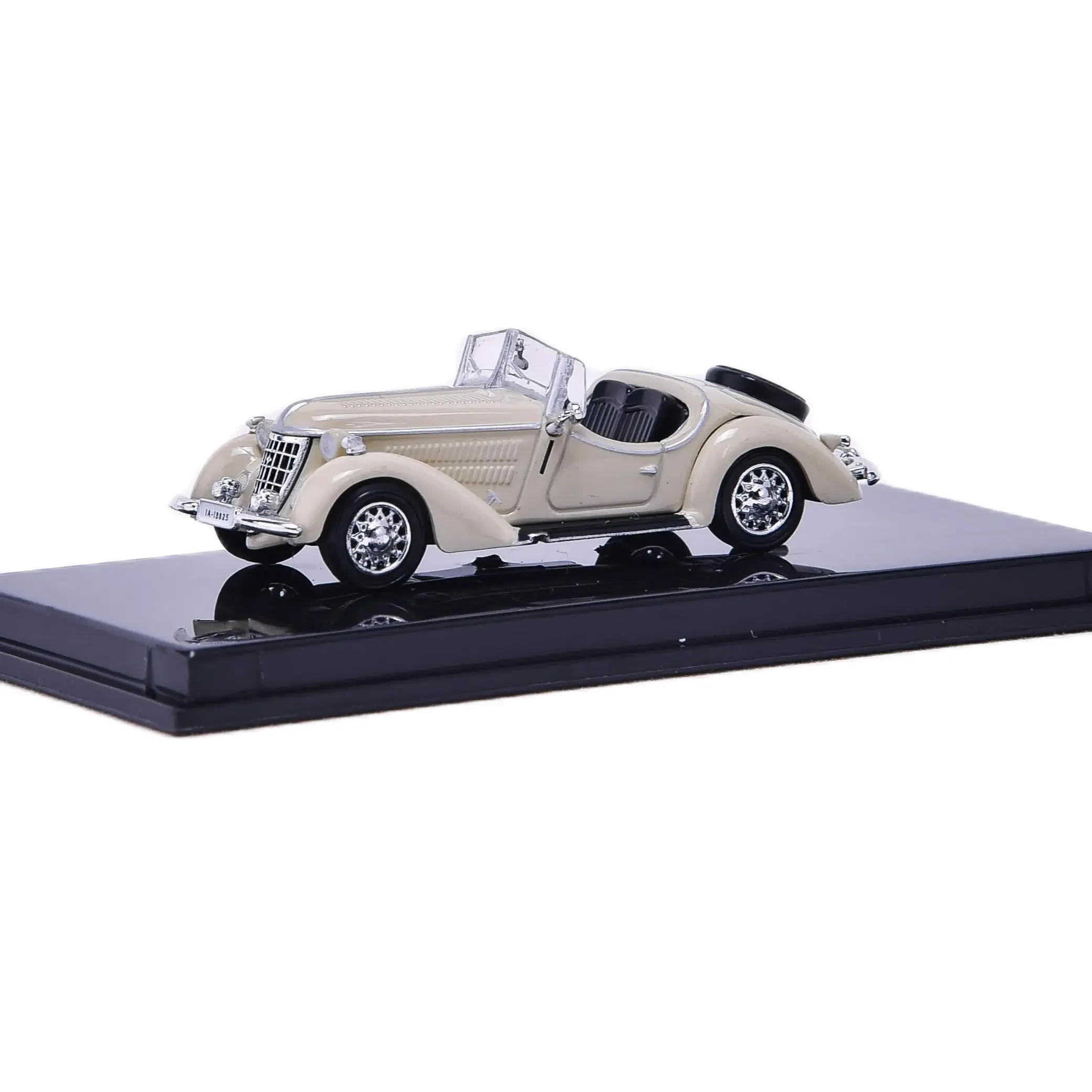 1:87 Simulation Scale Classic Wanderer W25K Roadster 1936 Vintage Injection Car Model Toys Collection Gift