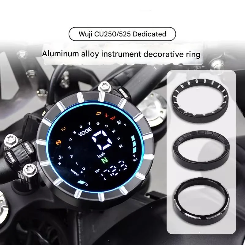 For Aluminum Alloy Decorative Shell for VOGE CU250 CU525 CU625 Upgraded Instrument Protector Anti-Scratch Anti-Fadeo