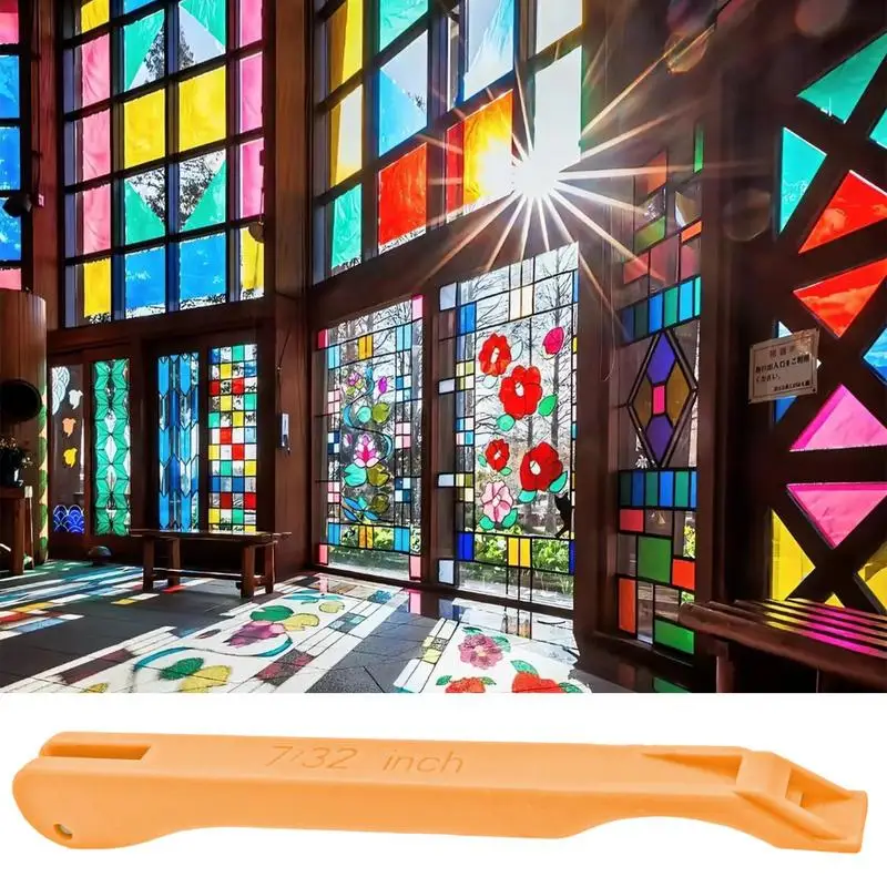 Peralatan Pemula Pembungkus Foiler Tangan Kaca Patri Alat Pembungkus Perlengkapan Profesional Ringan untuk Pita Foil Tembaga 7/32 "