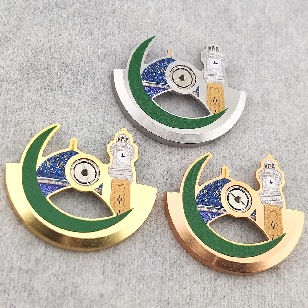 NH35 Oscillating Weight Rotors Creative Patterns Metal Rotors Compatible For NH35 NH36 NH38 NH39 4R Movement Replacement Parts