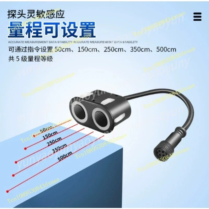 Ultrasonic Ranging Sensor Digital Radar Robot Obstacle Avoidance Induction Module