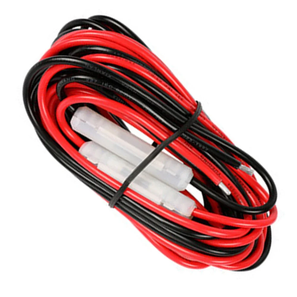 For Car For Mobile Radio Radio Cable Radio Power Cable Black Built-in Fuse Dual Fuse Protection For YAESU Mobile