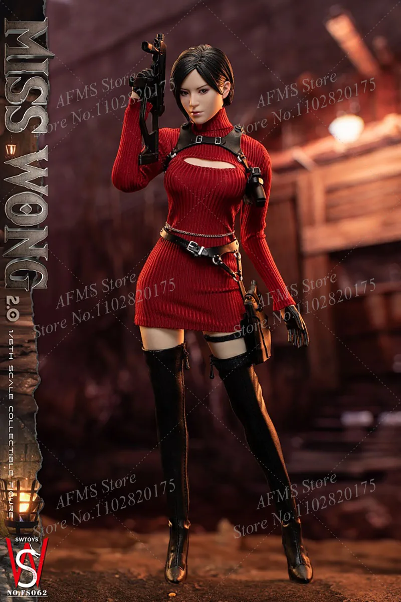 SWTOYS FS062 1/6 Scale Collectibles Figure Ada Wong MISS WONG 2.0 Adventure Game Dolls 12Inch Women Action Figure Soldier Model